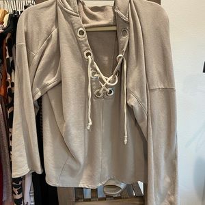 Essue grey/tan jacket